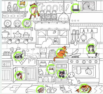 《文字来找茬》找出12只猫通关攻略